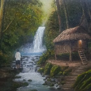 Gubuk di Tengah Hutan